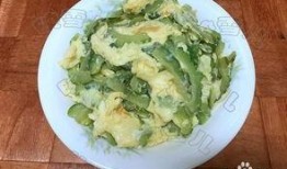 晚餐吃凉瓜炒蛋,凉瓜炒蛋，营养美味两不误
