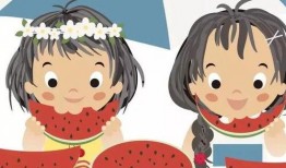 兔子吃瓜卡通头像,萌趣横生的瓜界小明星